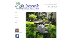 Desktop Screenshot of drstephanie-housecallvet.com
